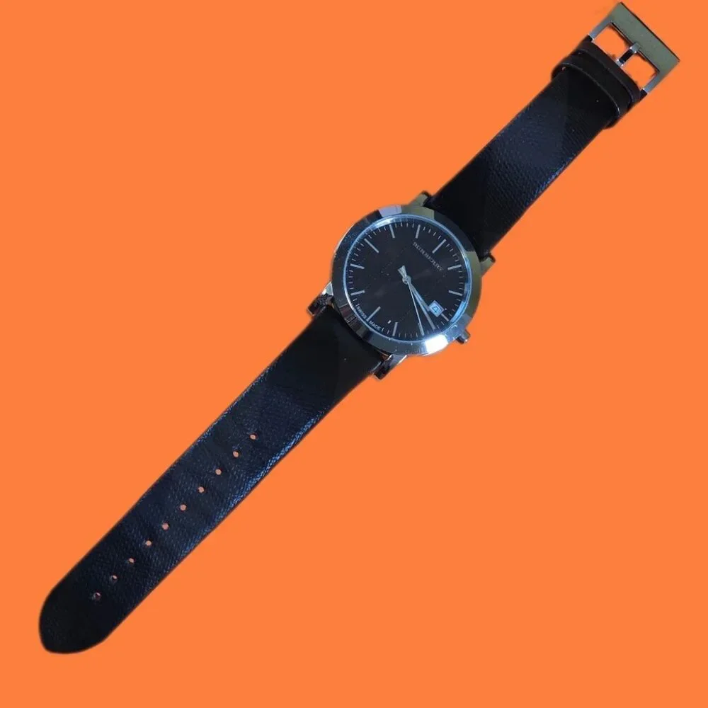 Burberry “The City” Smoked Check Brown BU1775 Watch - Picture 2 of 5